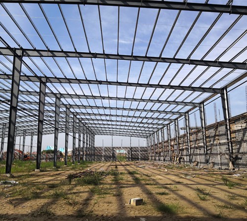 Portal steel frame